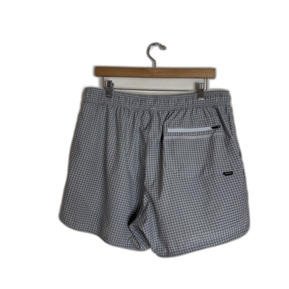 Legends Shorts Mens XL Gray Houndstooth Athletic Performance lightweight shorts - Picture 6 of 9